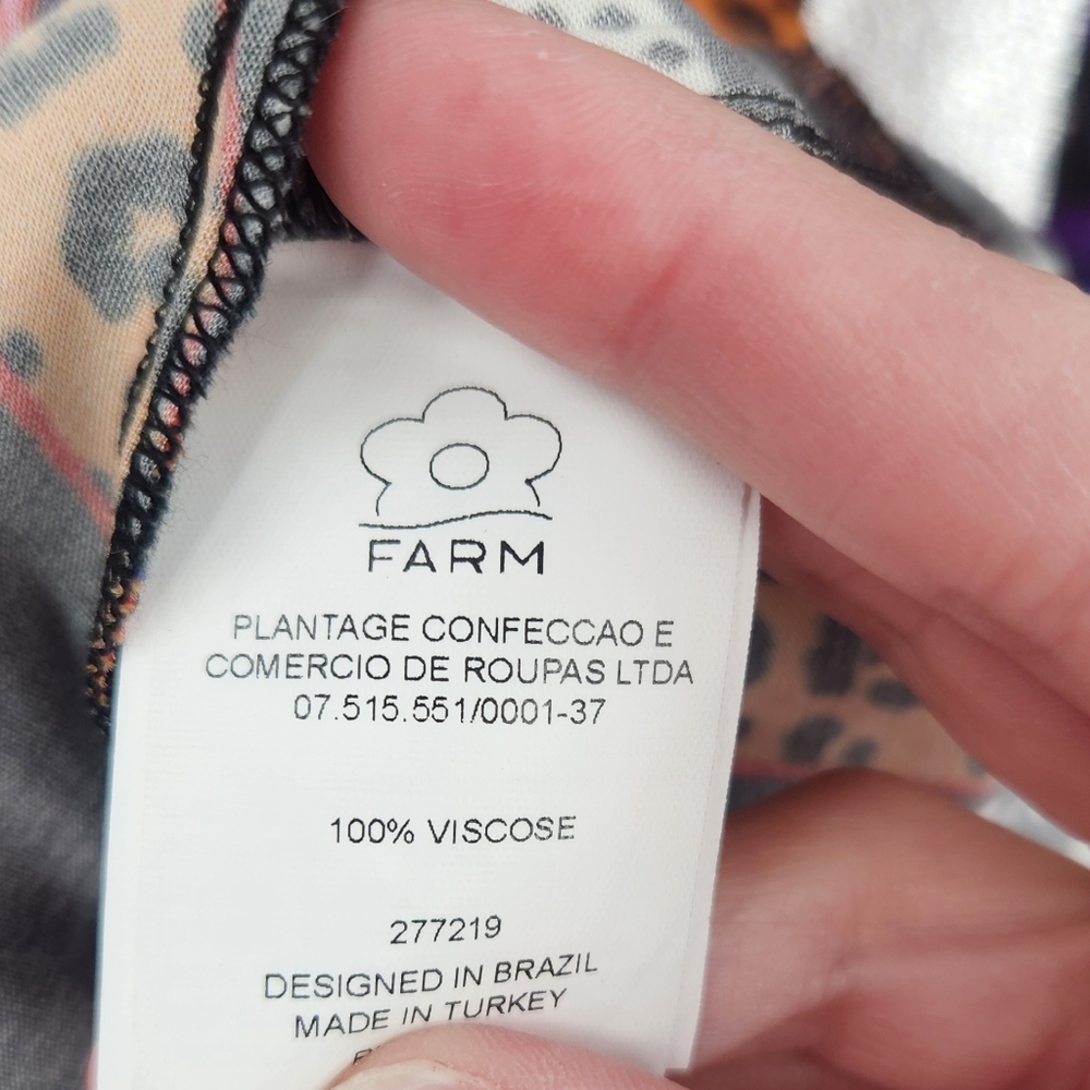 FARM Rio Multicolor Patterned Midi Dress - Picture 6 of 9